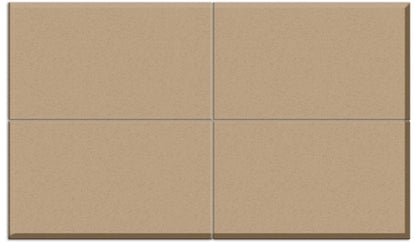 Stucco Clad Rectangle Pattern 4'x8' - SC4020 -SC4020- Fauxstonesheets