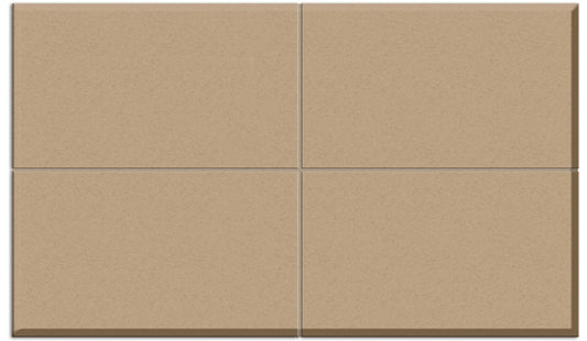 Stucco Clad Rectangle Pattern 4'x8' - SC4020 -SC4020- Fauxstonesheets