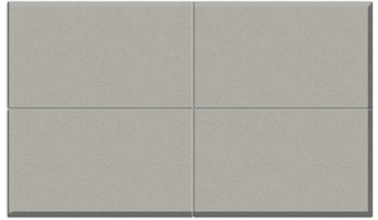 Stucco Clad Rectangle Pattern 4'x8' - SC4020 -SC4020- Fauxstonesheets