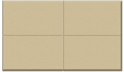 Stucco Clad Rectangle Pattern 4'x8' - SC4020 -SC4020- Fauxstonesheets