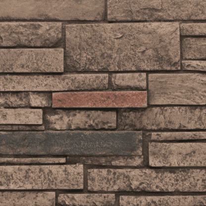 Virginia Stacked DP2860 16" x 36" Full Column Wrap (4 pieces) -DP2860- Fauxstonesheets