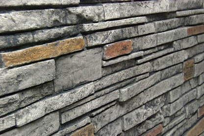 Virginia Stacked Stone Wainscot Corner DP2723 -DP2723- Fauxstonesheets