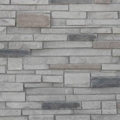 Virginia Stacked Stone Wainscot End cap (left) DP2724 -DP2724- Fauxstonesheets