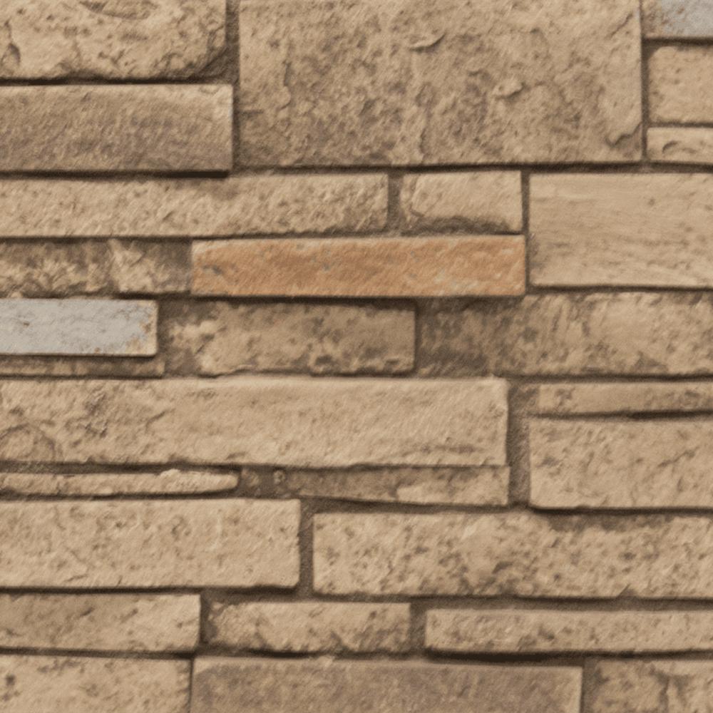 Virginia Stacked Stone Wainscot End Cap (universal) DP2724 -DP2724- Fauxstonesheets